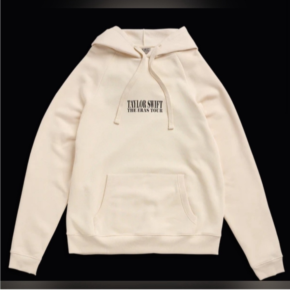 Taylor Swift The Eras Tour Beige Hoodie Sweatshirt